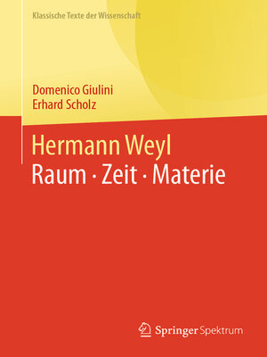 cover image of Hermann Weyl